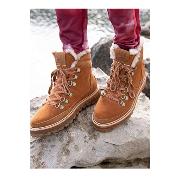 NEW! Roxy Women's Sadie Lace-up Boots - Chestnut Brown - Size 7 - Picture 6 of 6